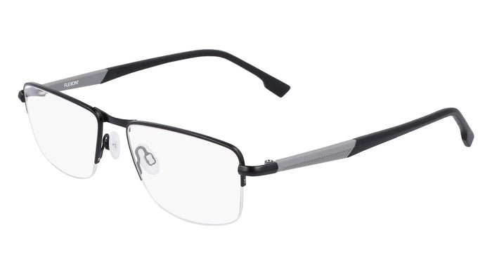 Flexon E1127 Eyeglasses / Matte Black / Size 53