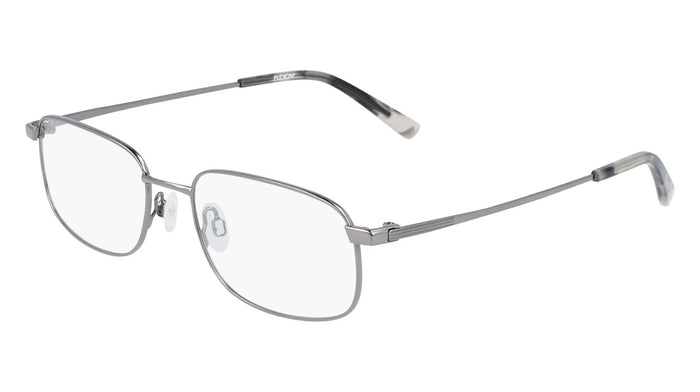 Flexon H6054 Eyeglasses / Shiny Gunmetal / Size 52