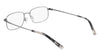 Flexon H6054 Eyeglasses / Shiny Gunmetal / Size 52