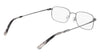 Flexon H6054 Eyeglasses / Shiny Gunmetal / Size 52