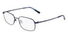 Flexon H6054 Eyeglasses / Shiny Navy / Size 54