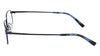 Flexon H6054 Eyeglasses / Shiny Gunmetal / Size 52