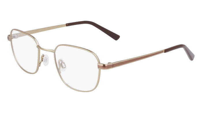 Flexon J4015 Eyeglasses / Matte Gold / Size 45