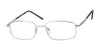 Focus Eyewear F48 Eyeglasses | Size 53 / Silver
