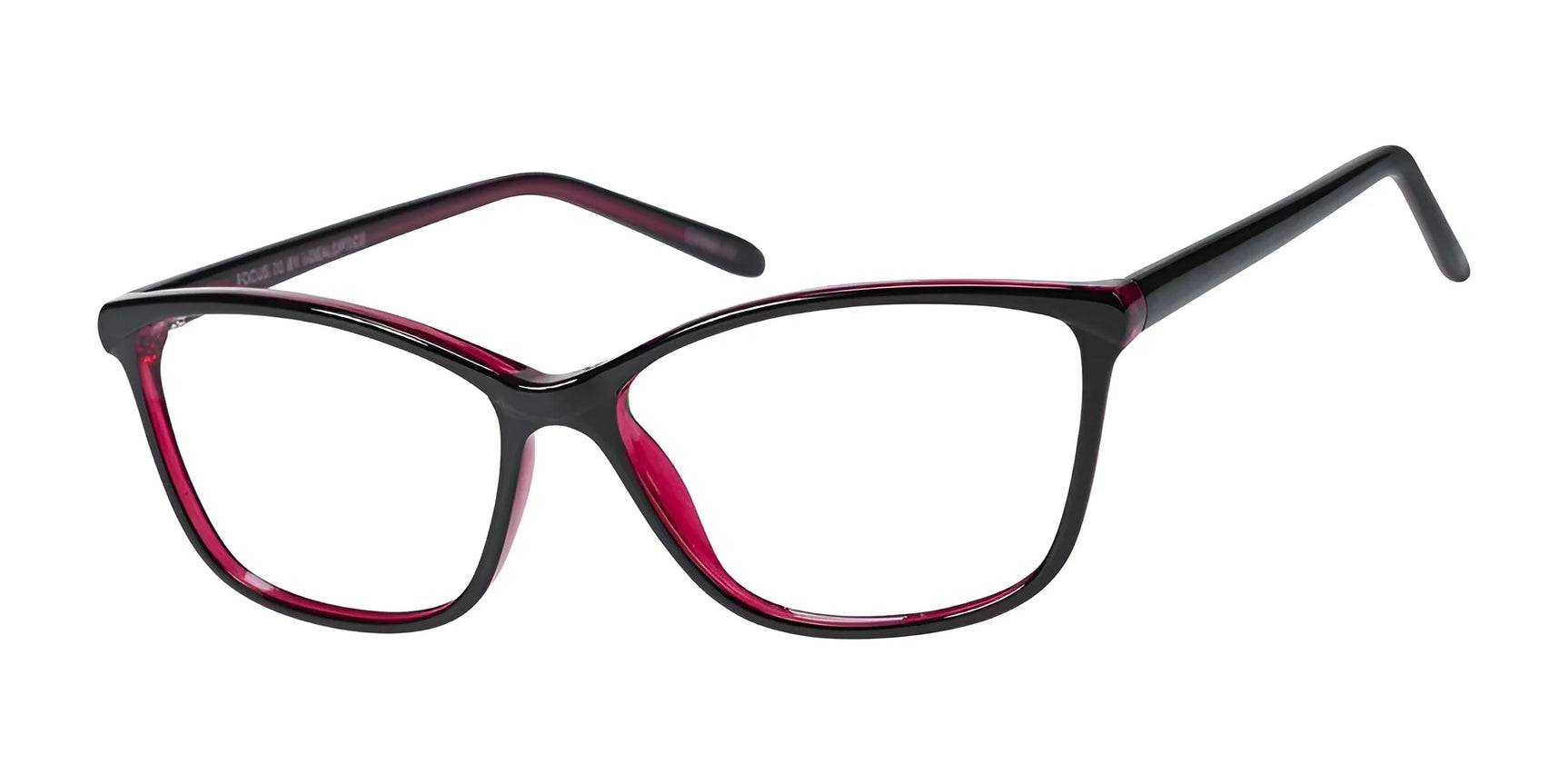Focus Eyewear F70 Eyeglasses Black / Red