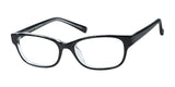 Focus Eyewear F74 Eyeglasses Black / Crystal