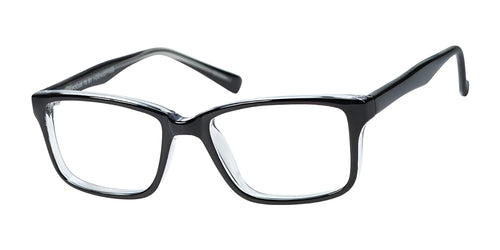 Focus Eyewear F75 Eyeglasses / Size 47 / Black/Crystal