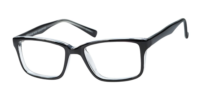 Focus Eyewear F75 Eyeglasses | Size 47 / Black / Crystal
