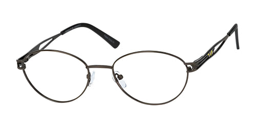 Focus Eyewear F77 Eyeglasses / Size 54 / Gold/Tea