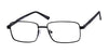 Focus Eyewear F80 Eyeglasses | Size 57 / Black