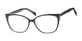 Focus Eyewear F82 Eyeglasses Black / Crystal