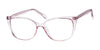 Focus Eyewear F82 Eyeglasses | Size 56 / Pink Crystal