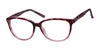 Focus Eyewear F84 Eyeglasses | Size 53 / Wine