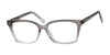 Focus Eyewear F85 Eyeglasses | Size 55 / Grey Crystal