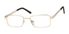 Focus Eyewear F88 Eyeglasses | Size 48 / Gold