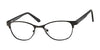 Focus Eyewear F91 Eyeglasses | Size 46 / Black