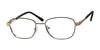 Focus Eyewear F94 Eyeglasses | Size 50 / Gold/Tea