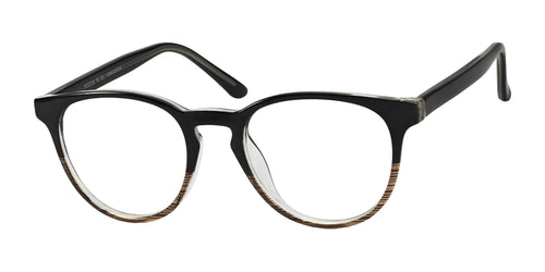 Focus Eyewear F96 Eyeglasses / Size 50 / Black Olive