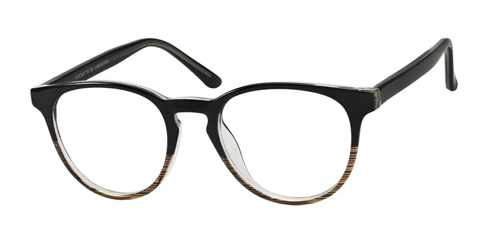 Focus Eyewear F96 Eyeglasses | Size 50 / Black Olive