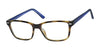 Focus Eyewear F265 Eyeglasses | Size 53 / Tort/Navy