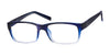 Focus Eyewear F268 Eyeglasses | Size 53 / Blue Fade