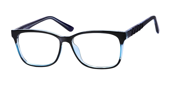 Focus Eyewear F269 Eyeglasses | Size 56 / Black / Blue