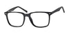 Focus Eyewear F273 Eyeglasses | Size 53 / Ebony
