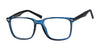 Focus Eyewear F273 Eyeglasses | Size 53 / Navy