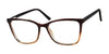Focus Eyewear F274 Eyeglasses | Size 53 / Brown Rose