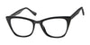 Focus Eyewear F278 Eyeglasses | Size 53 / Ebony