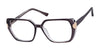 Focus Eyewear F282 Eyeglasses | Size 55 / Smoke