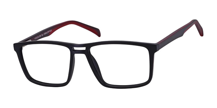 Focus Eyewear F283 Eyeglasses | Size 56 / Matte Black