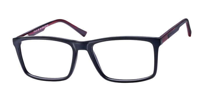 Focus Eyewear F285 Eyeglasses | Size 55 / Matte Black
