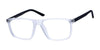 Focus Eyewear F286 Eyeglasses | Size 49 / Crystal/Black