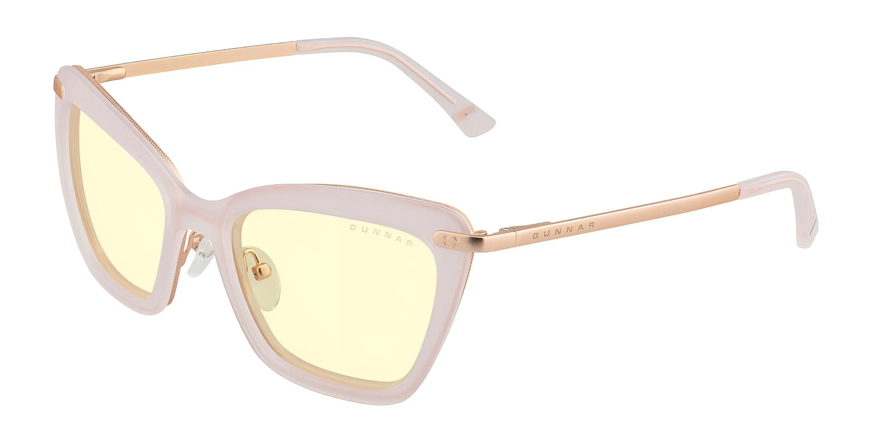 Gunnar Anna Computer Glasses Amber / Ballet Pink