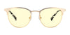 Gunnar Apex Computer Eyeglasses | Size 51 / Gold/Marble / Amber