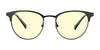 Gunnar Apex Computer Eyeglasses | Size 51 / Gold/Marble / Amber