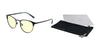 Gunnar Apex Computer Eyeglasses | Size 51 / Gold/Marble / Amber