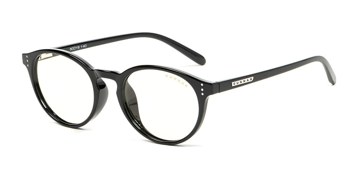 Gunnar Attache Computer Eyeglasses | Size 50 / Onyx / Clear