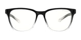 Gunnar Berkeley Computer Glasses | Size 54 boasts a durable black nylon frame with transparent lower rims and anti-reflective lenses, merging style and functionality for enhanced visual clarity.