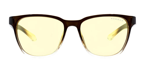 Gunnar Berkeley Computer Eyeglasses / Size 54 / Onyx / Amber