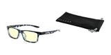 Gunnar Cruz Kids Computer Glasses | Size 49 feature protective yellow-tinted lenses for blue light blocking, and they come with a sleek black Gunnar pouch.
