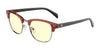 Gunnar Diablo IV Sanctuary Edition Computer Eyeglasses | Size 53 / Blood Onyx / Amber