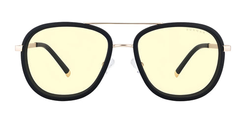 Gunnar Dume Computer Eyeglasses / Size 57 / Gold / Amber