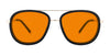 Gunnar Dume Computer Eyeglasses | Size 57 / Gold / Amber