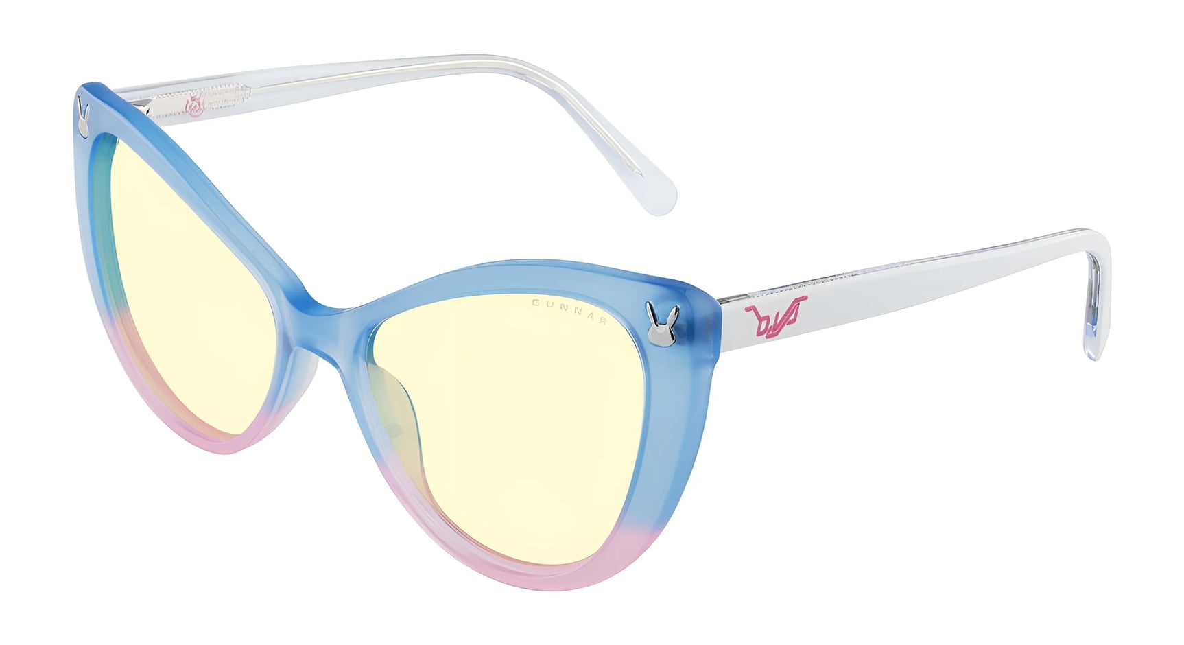 Gunnar Overwatch DVa Tokki Edition Computer Glasses Amber / Spark Crystal