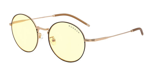 Gunnar Ellipse Computer Eyeglasses / Size 51 / Onyx / Amber