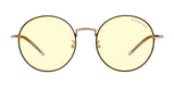 Gunnar Ellipse Computer Glasses Amber / Black / Gold