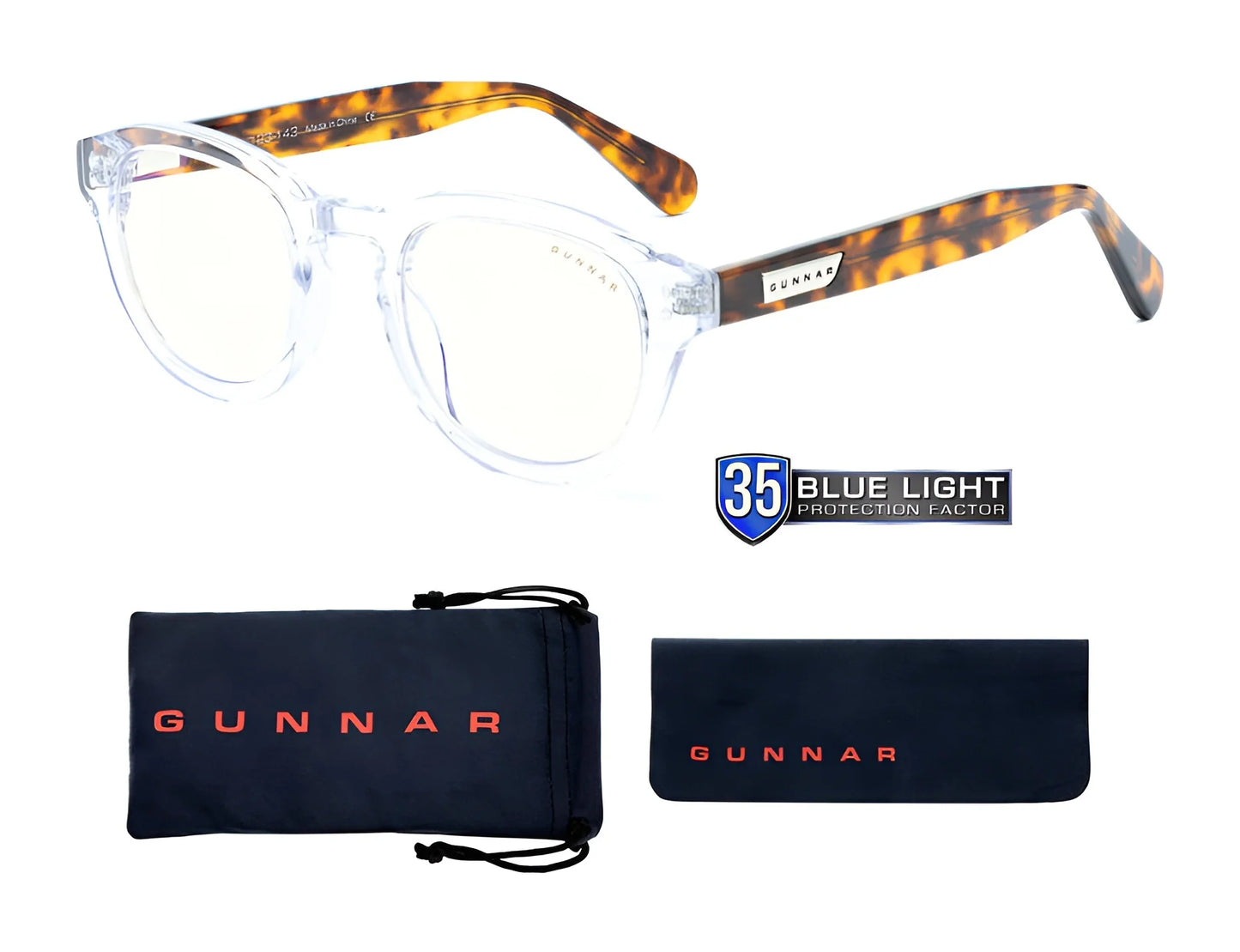 Gunnar Emery Computer Glasses | Size 47