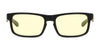 Gunnar Enigma Computer Eyeglasses | Size 58 / Gray Crystal / Amber